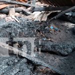Humilde familia de barrio Sinaí, Carazo pierde parte de su vivienda en incendio Humilde familia de barrio Sinaí, Carazo pierde parte de su vivienda en incendio