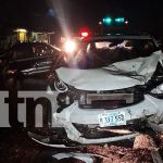 Taxista muere tras brutal impacto en el km 21 ½ de la Carretera Nueva a León Foto: Taxista muere tras brutal impacto en el km 21 ½ de la Carretera Nueva a León/TN8