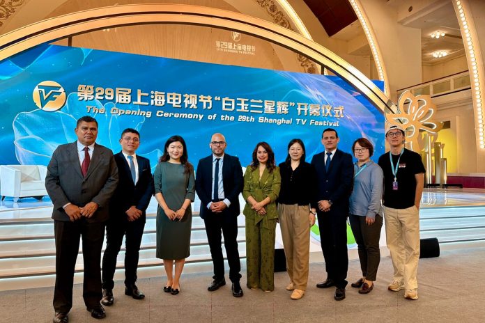 Foto: Comunicadores nicaragüenses participan en Festival de Televisión de Shanghai / Cortesía