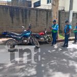 Un accidente en Managua deja a una persona con una fractura en su tobillo Foto: Un accidente en Managua deja a una persona con una fractura en su tobillo/ TN8