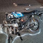 Motociclista entre la vida y la muerte tras chocar contra una camioneta en Carretera Norte Foto: Motociclista entre la vida y la muerte tras chocar contra una camioneta en Carretera Norte/TN8