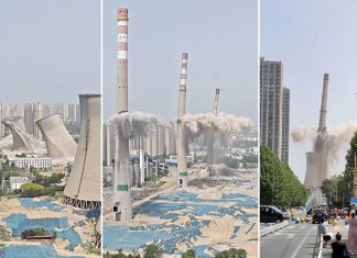 Foto: Demolición en China /cortesía