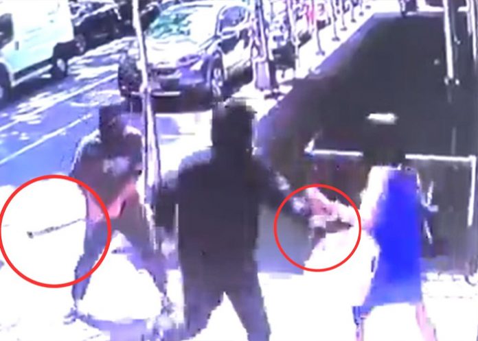 Foto: Violento ataque a mujer /cortesía