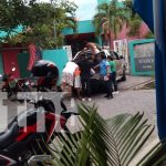 Choque de motocicletas, casi provoca una desgracia en la Isla de Ometepe Foto: Choque de motocicletas, casi provoca una desgracia en la Isla de Ometepe/TN8