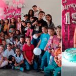 Estudiantes sorprenden a su profesora con una fiesta de «15 años» que nunca tuvo Foto: Estudiantes sorprenden a su profesora /cortesía