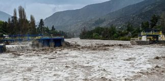 Foto: 4.000 damnificados por intenso temporal en Chile /Cortesía