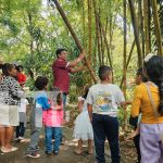 Autoridades del INAFOR realizaron una mañana deportiva en el Arboretum Nacional Foto: INAFOR fortalece conocimientos de los niños /TN8