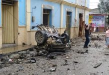Foto: Tres muertos deja explosión de cochebomba en Colombia /Cortesía