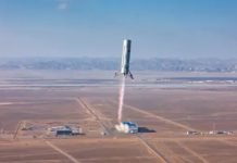 China realiza con éxito el primer vuelo vertical de cohete reutilizable Foto: La prueba de salto más avanzada de China /cortesía