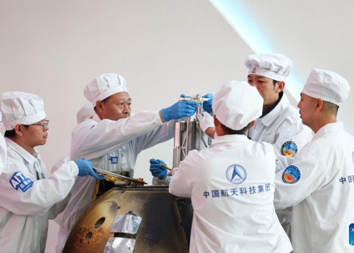 Foto: China y su experimento lunar/cortesía Foto: China y su experimento lunar/cortesía