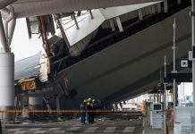 Desplome del techo en aeropuerto de India deja un muerto y varios heridos Foto: Un muerto y varios heridos en India /Cortesía