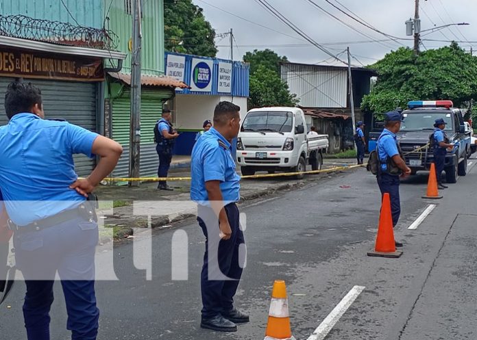 Foto: Hallazgo de un feto de cinco meses de gestación en las calles de Managua / TN8