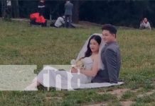 El parque en China donde florece el amor, antes de dar el “si acepto” Foto: El parque en China donde fluye el amor /TN8