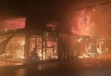 Devastador incendio en mercado de Tailandia deja cientos de animales muertos Foto: Devastador incendio de mercado en Tailandia /Cortesía