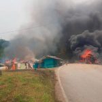 Explosión de camión cargado de gas deja dos muertos y 12 heridos en Colombia Foto: Camión de gas explota dejando varios muertos en Colombia /Cortesía