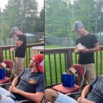 Hombre rompe en llanto al recibir reloj con foto de su amigo fallecido Rompe en llanto al recibir de regalo un reloj