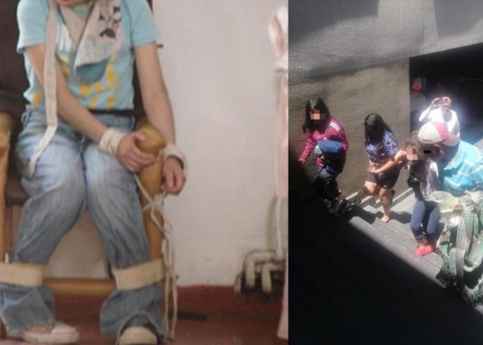 Foto: Rescatan a niña que era víctima de maltrato en México /Cortesía