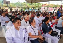 Lanzamiento de Cartilla ¨Prevención de Enfermedades Visuales¨ en Santa Lucia, Boaco Foto: Prevención de las enfermedades visuales en Boaco /TN8