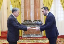 Presidente de Vietnam recibe Cartas Credenciales del Embajador de Nicaragua Foto: Presidente de Vietnam recibe Cartas Credenciales del Embajador de Nicaragua /Cortesía