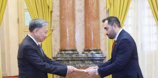 Foto: Presidente de Vietnam recibe Cartas Credenciales del Embajador de Nicaragua /Cortesía