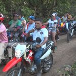 Foto: Multitudinaria caminata en saludo al 45/19 en una comunidad rural de Nandaime/TN8