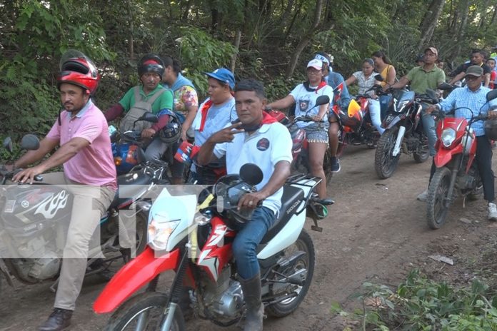 3 Foto: Multitudinaria caminata en saludo al 45/19 en una comunidad rural de Nandaime/TN8