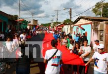 Diana y caminatas marcan el inicio del 45 aniversario de Diriamba Foto: Diana y caminatas marcan el inicio del 45 aniversario de Diriamba/ TN8
