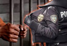 Foto: Policía en grandes amores con un recluso en Argentina /Cortesía