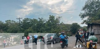 Foto: Niña es atropellada por un taxi en Villa Sandino, Chontales / TN8