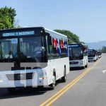 Nicaragua recibe 400 autobuses chinos para renovar el transporte interlocal Foto: Una alegría más para los nicaragüenses con la llegada de 250 unidades de buses/ tn8