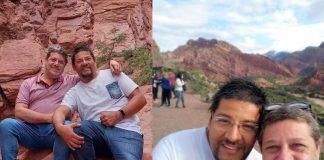 Foto: Hombre deja a su esposa para darle amor a su compadre /Cortesía