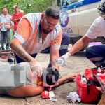 Ciclista Perece tras ser impactado por un motociclista en Juigalpa, Chontales Foto; Ciclista Perece tras ser impactado por un motociclista en Juigalpa/ TN8