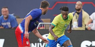 Brasil a mostrarse en Copa América