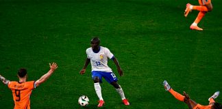 Francia empata con Países Bajos