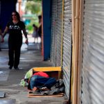 Foto: Brutal apedreada manda al hospital a un indigente en Costa Rica / Cortesía