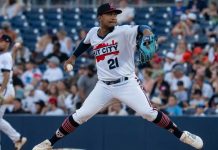 Carlos Rodríguez fue elegido lanzador del mes en Triple A nashville, sounds, béisbol, carlos, rodríguez,