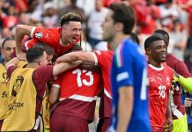 Suiza tumba a la campeona Italia en octavos de la Eurocopa Suiza elimina de la euro a la campeona Italia