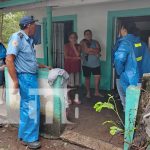Al menos siete viviendas con afectaciones por lluvias en Teustepe Foto: Lluvias dejan afectaciones en Teustepe, Boaco / TN8