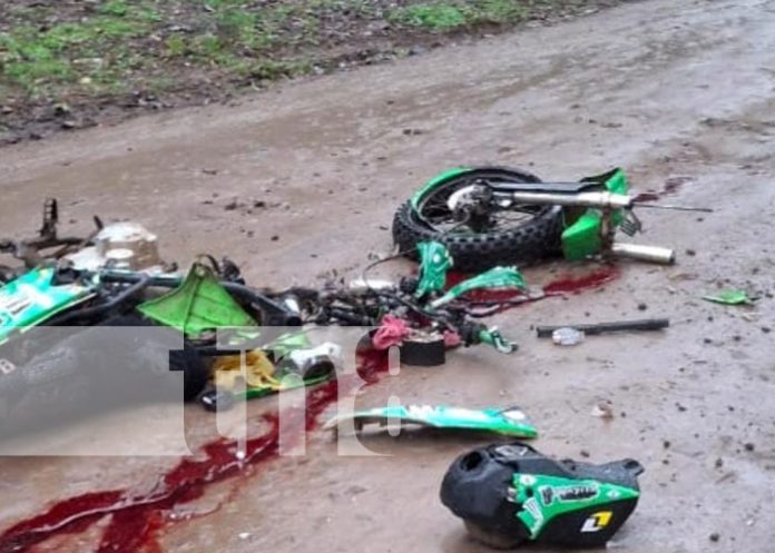 Foto: Mortal accidente de tránsito en Boaco / TN8 Foto: Mortal accidente de tránsito en Boaco / TN8