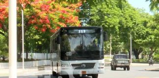 Foto: Transporte público de Managua / TN8