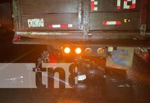 Foto: Choque con camión estacionado en Santo Tomás, Chontales / TN8