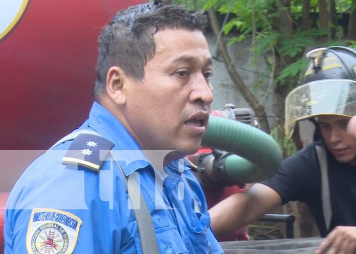 Foto: Teniente Julio Hernández Malespín, bombero ejemplar de Nicaragua / TN8 Foto: Teniente Julio Hernández Malespín, bombero ejemplar de Nicaragua / TN8