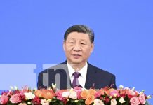 Xi Jinping, presidente de China: “Nuestros esfuerzos por construir un mundo mejor serán incesantes” Foto: Conferencia de China con el presidente Xi Jinping / TN8
