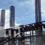 Foto: Avanza la construcción del estadio de fútbol en Chinandega / TN8