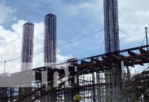 Foto: Avanza la construcción del estadio de fútbol en Chinandega / TN8