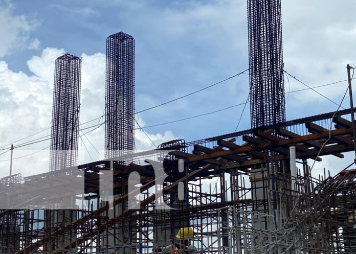 Foto: Avanza la construcción del estadio de fútbol en Chinandega / TN8