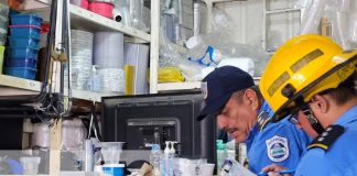 Foto: Revisión de sistemas eléctricos en el Mercado Roberto Huembes / TN8