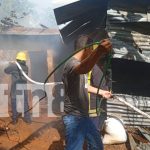 Incendio borró casi todo de una vivienda en San Juan de Río Coco Foto: Incendio en vivienda de San Juan de Río Coco / TN8