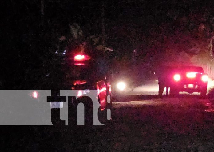 Foto: Investigación por crimen en una comarca de Jalapa / TN8