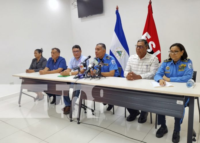 Foto: Prevención de accidentes en Managua. Reunión con transportistas / TN8